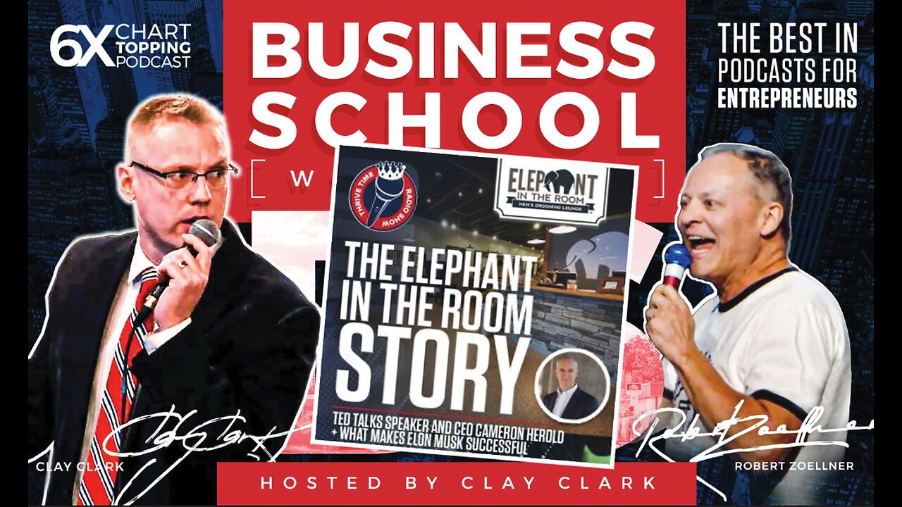 Business | The Elephant In The Room Story + TED Talks Speaker and CEO Cameron Herold