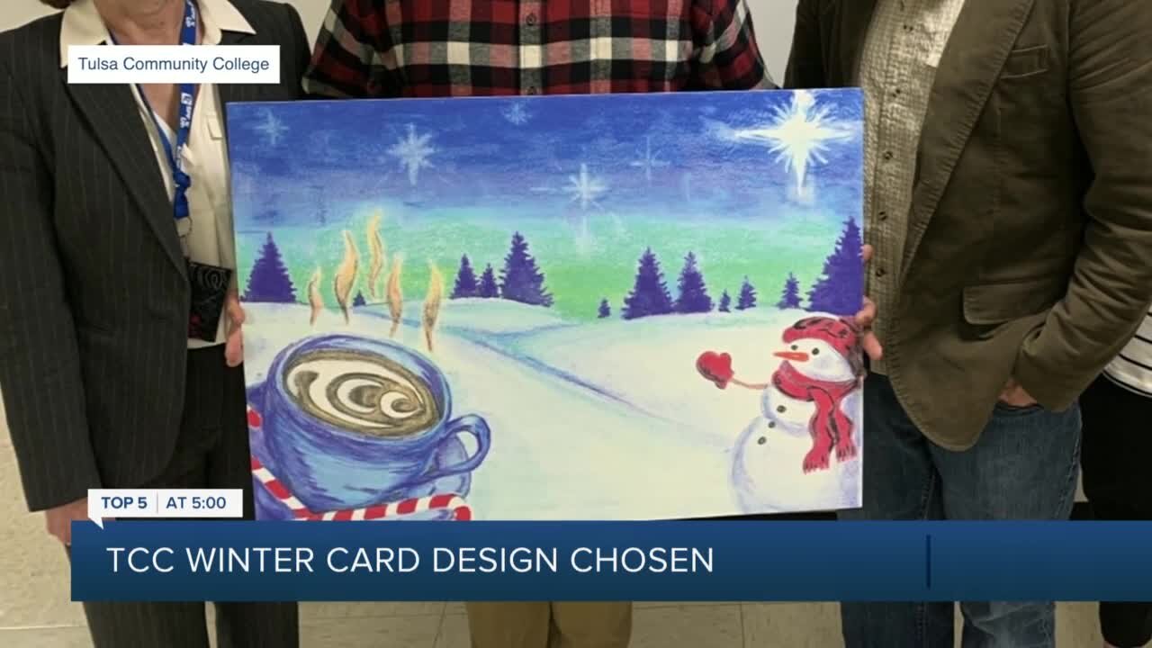 TCC winter card design chosen