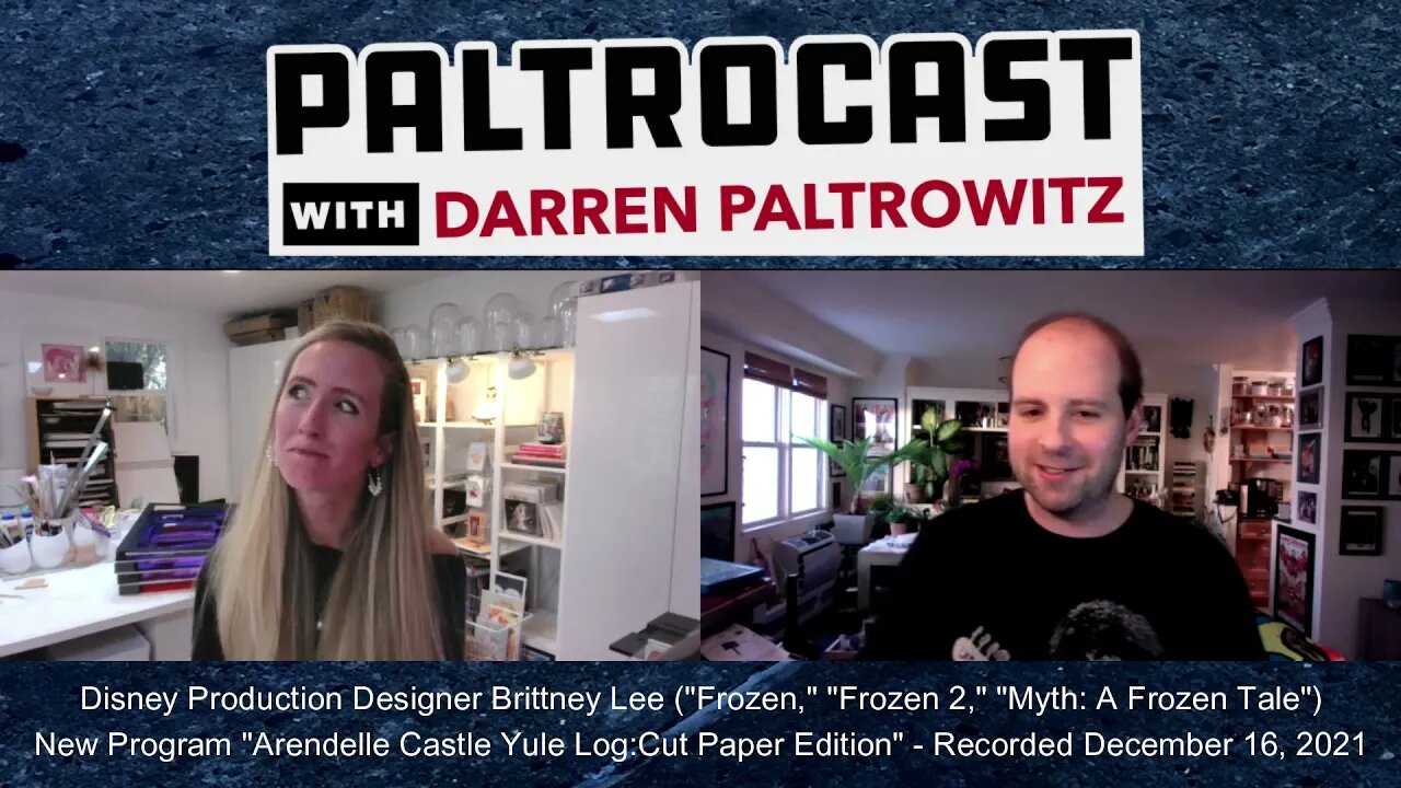 Disney Production Designer Brittney Lee interview with Darren Paltrowitz