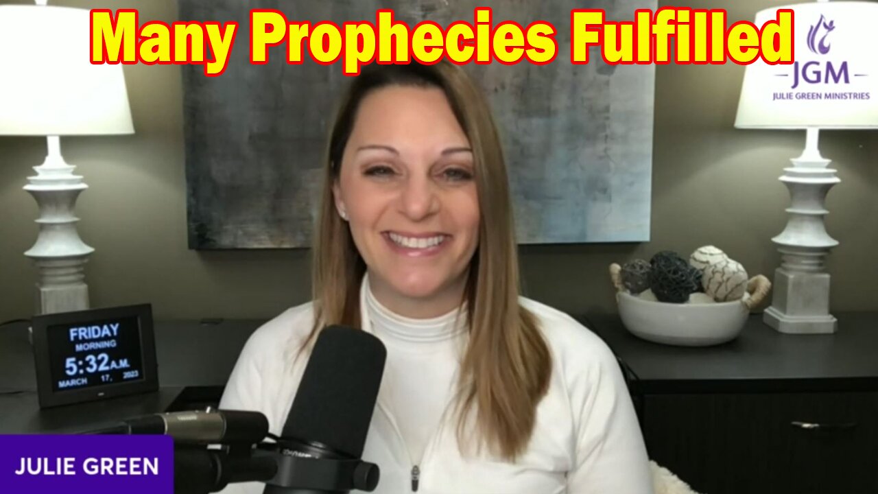 Julie Green Latest Intel 3.17.23: Many Prophecies Fulfilled: Drones,Hunter Biden, The Biden And More