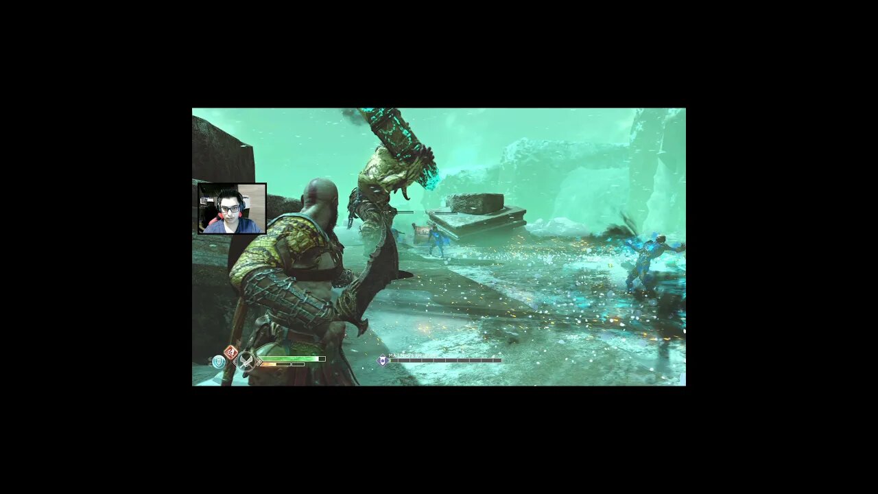 God of War - KRATOS vs GUARDIÃO de HELHEIM #2 - Gameplay Completo no CARD FINAL #godofwar #shorts