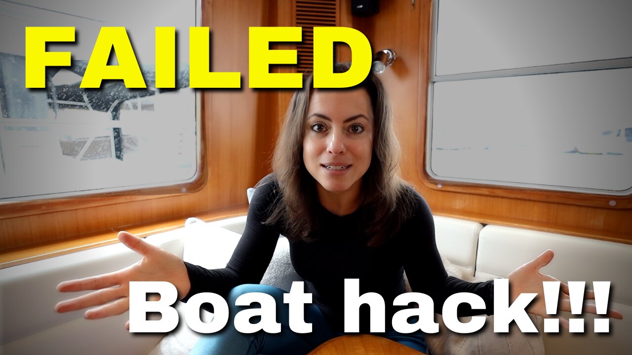 Our NO COST boat hack FAILED...again! But, we think we finally figured it out! [MV FREEDOM]