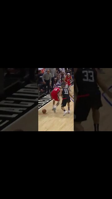 Batum puts Ingram in a STRAIGHT JACKET & then PICKS his POCKET!👀 #shorts