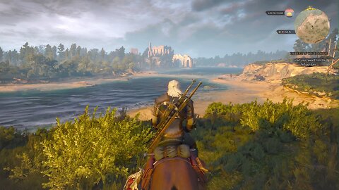 Geralt of Rivia leaves White Orchard