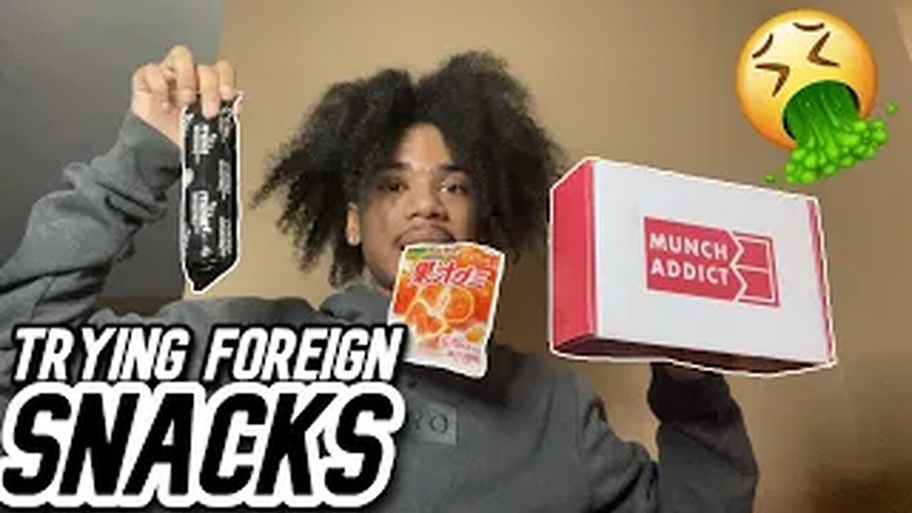 TASTE TESTING FOREIGN SNACKS (Gone Wrong🤮)