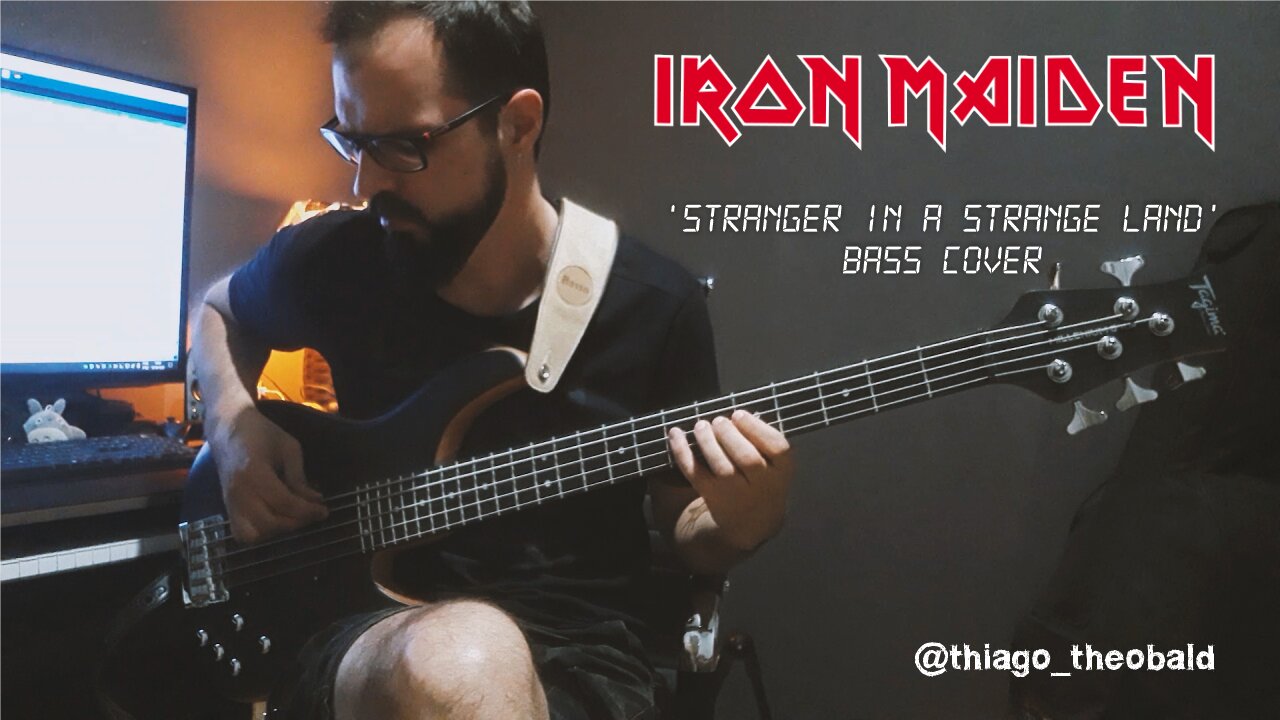 IRON MAIDEN - Stranger in a Strange Land - BASS COVER