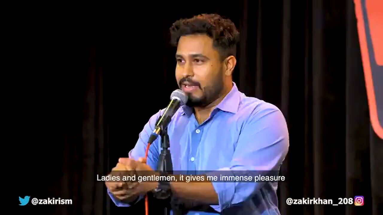 Zakir khan comedy "Bhai tumhra superman