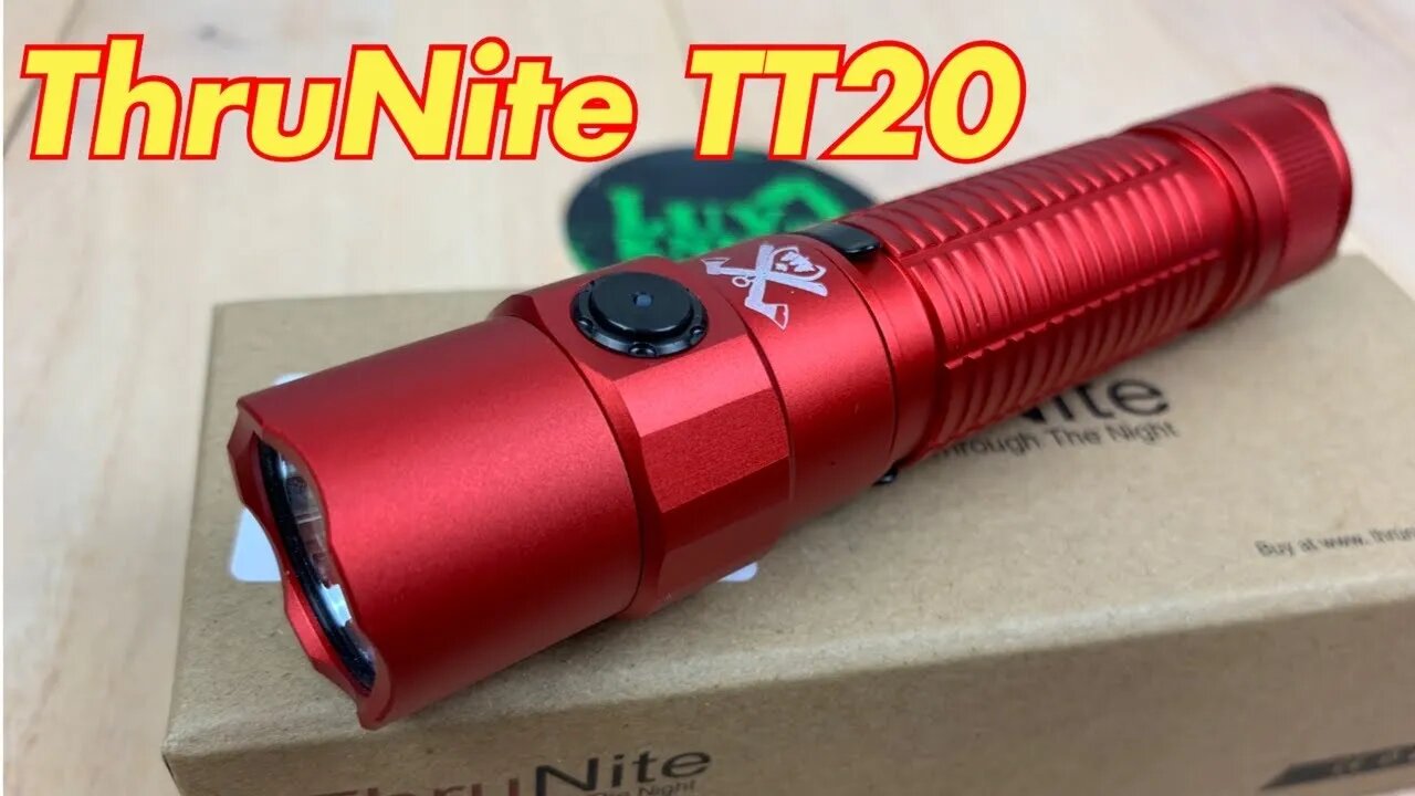 ThruNite TT20 flashlight 2526 lumens rechargeable on Amazon
