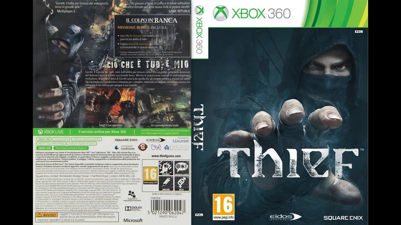 Thief - Parte 2 - Direto do XBOX 360