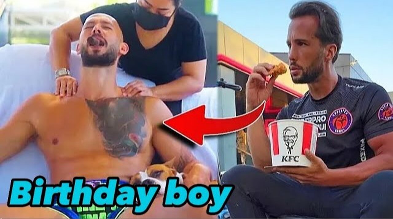 Andrew Tate New Video On Tristan's Birthday - New Video