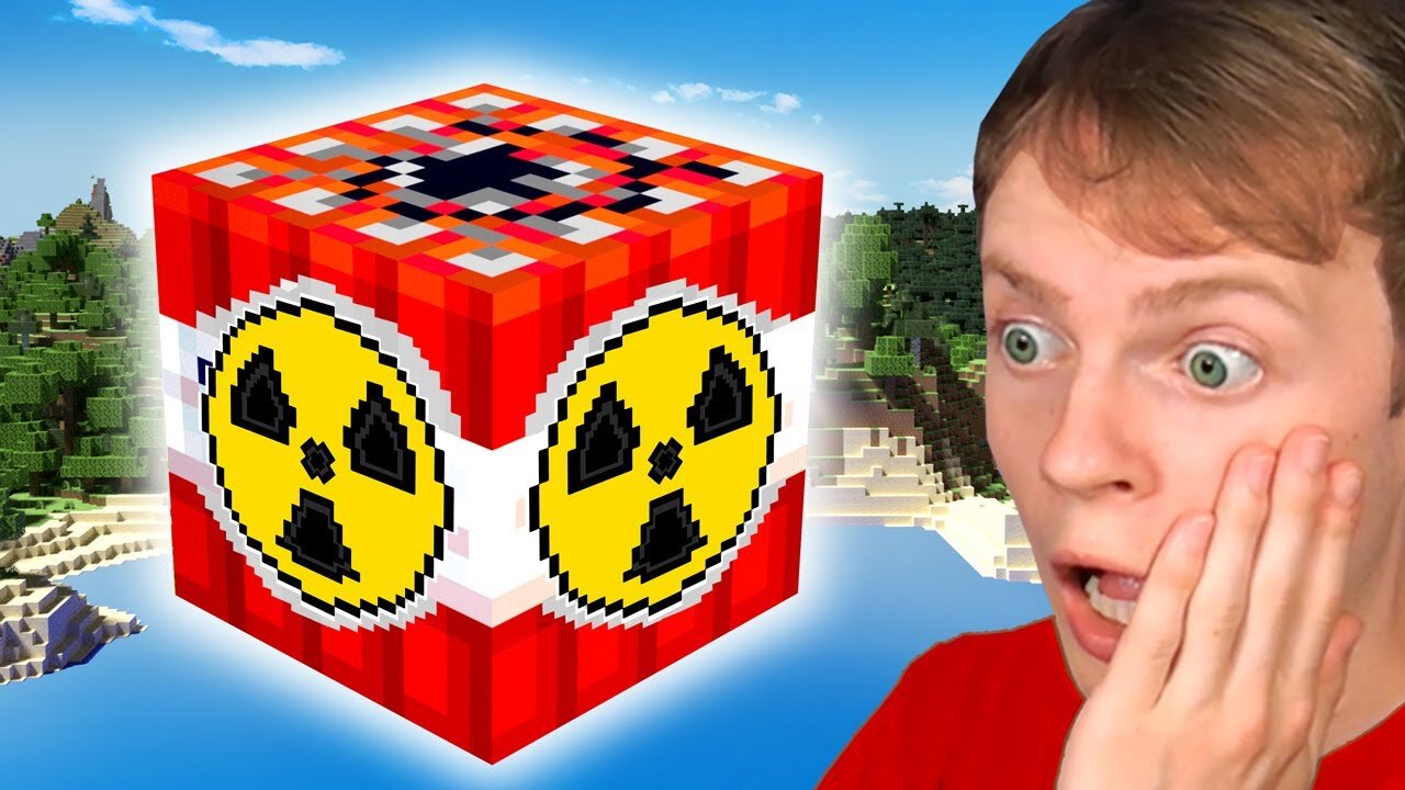 MINECRAFT but TNT is 100,000x STRONGER!