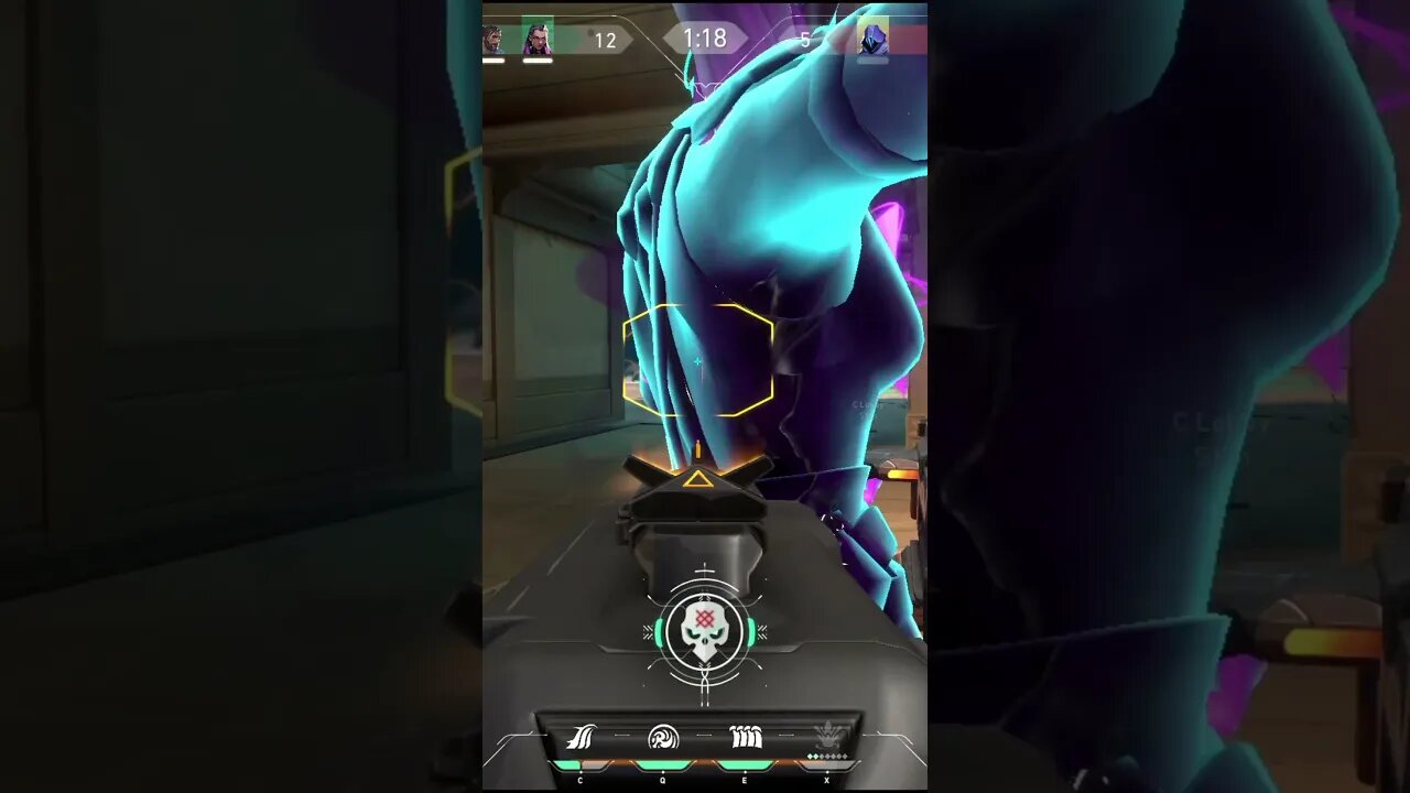 How to Spam in last round #viral #shorts #valorant