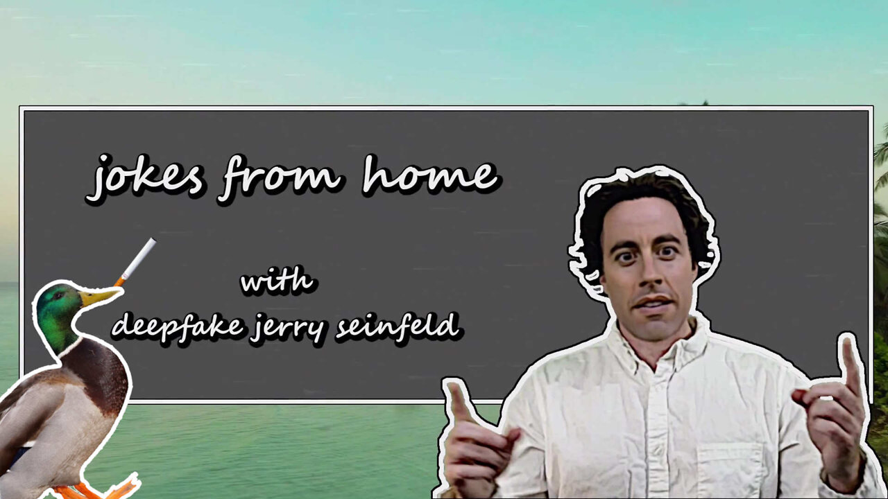 Deepfake Jerry Seinfeld Feeding Ducks Jokes From Home