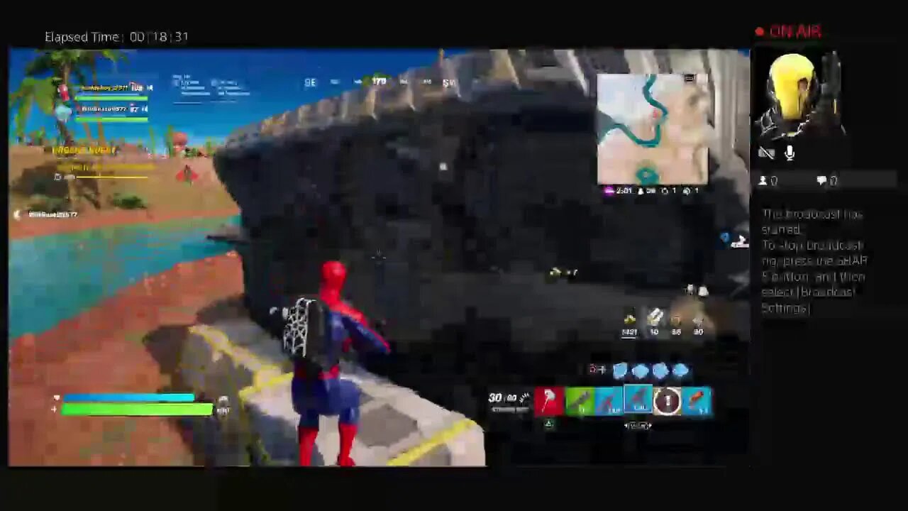 Playing fortnite till 7:00 o'clock with Max
