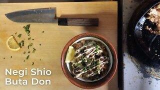 Negi Shio Buta Don - Pork Bowl Recipe