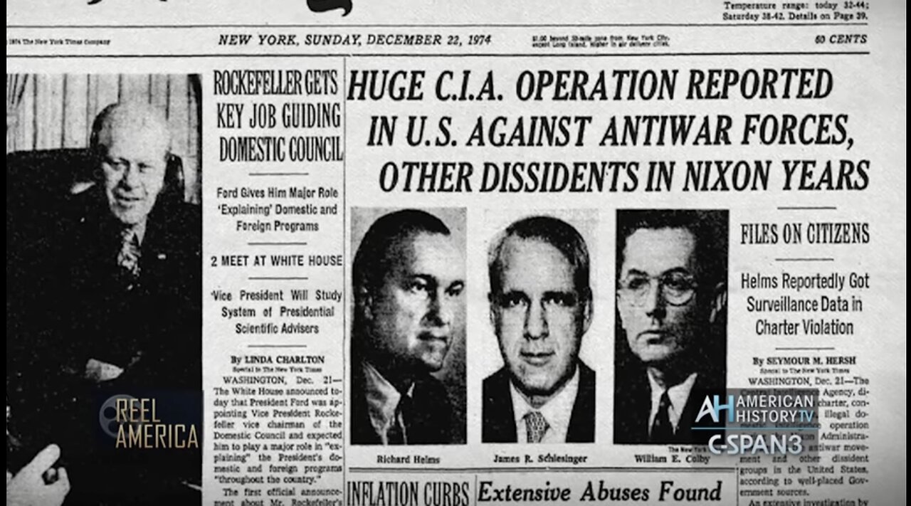 Church Committee: 40 Years Later - Huston Plan PREVIEW. Why Investigations Began. Gov. Corruption