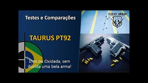 Taurus PT 92 - Testamos!