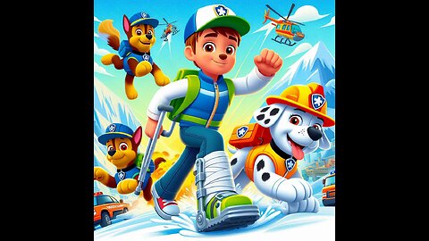 PAW Patrol On a Roll: Mission 8 - Helping Injured Jake! 🏥