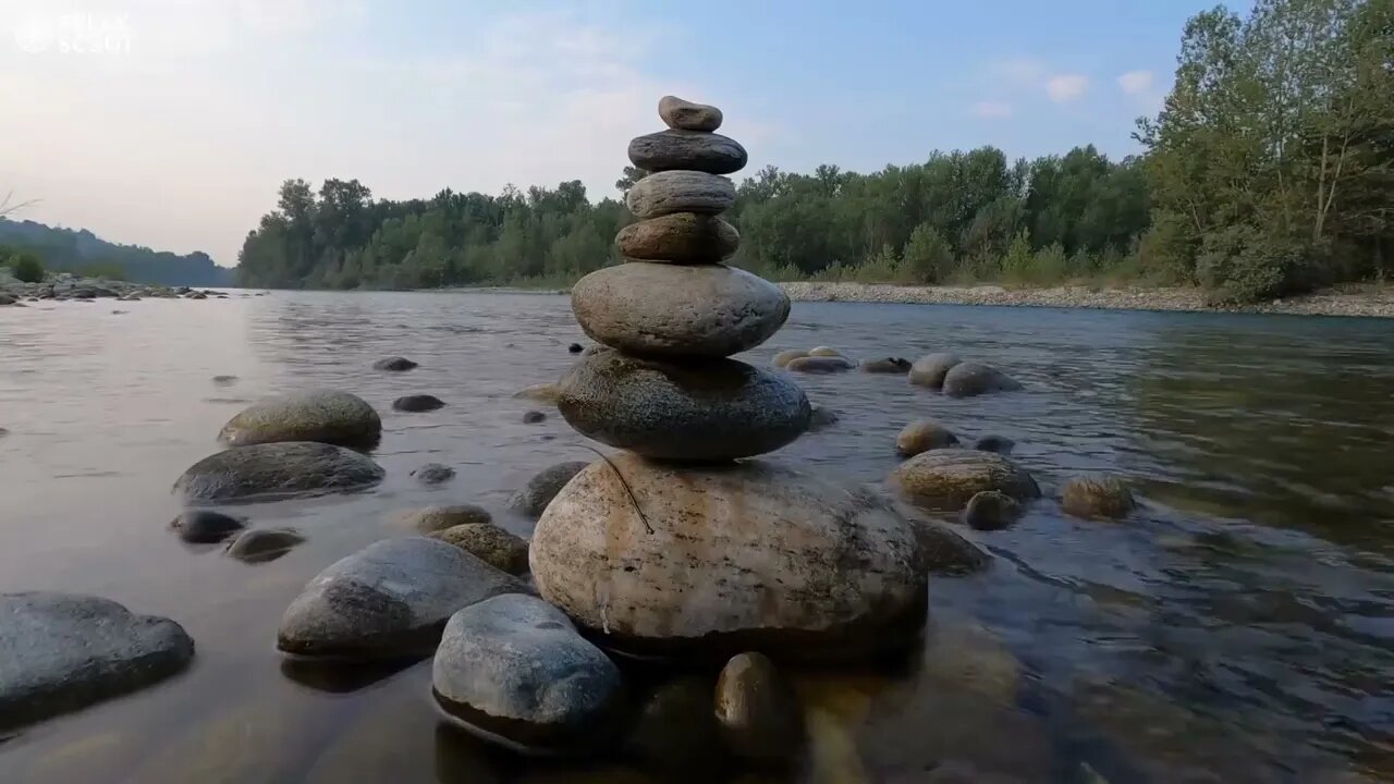 Relaxing River Sounds | Peaceful Forest River | Relax & Get Your Zen On | White Noise| Sleep