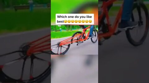 with one you like best🚲🚲🚲🚲😑😐🤨🤐