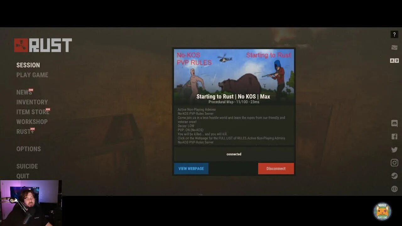 Mange Plays RUST (Part 8)