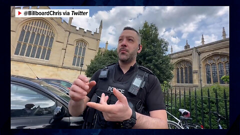 AWESOME: UK Police Officer Sets Example In Dealing With Leftist Protesters