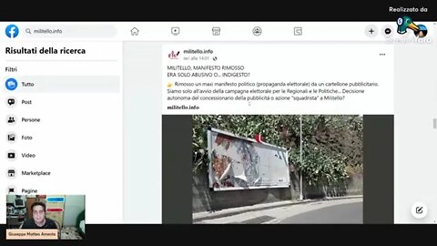 Siamo pieni di problemi reali e la politica locale parla di manifesti strappati...