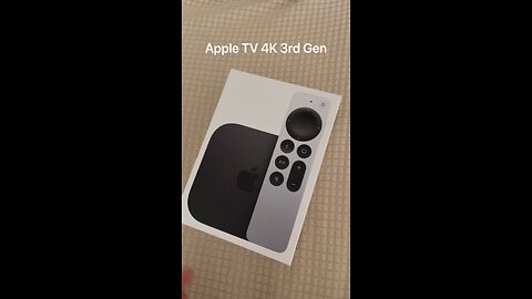 Apple TV 4K Unboxing 3rd Gen