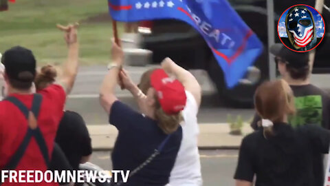 SAVAGE! MORE Trump Supporters Show Up To FLIP OFF Biden Than He Had Supporters There!