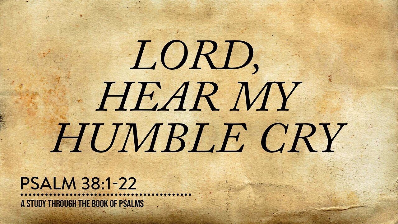 Lord, Hear My Humble Cry | Pastor Abram Thomas