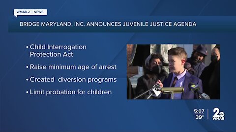 Bridge Maryland looks to help children with new justice agenda