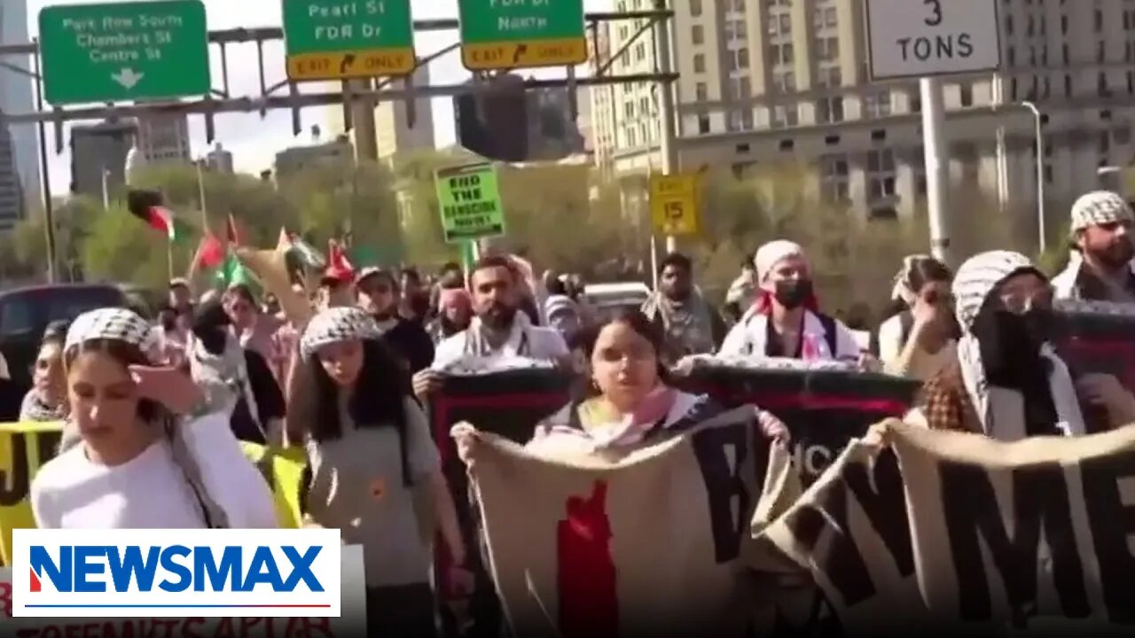 Pro-Hamas demonstrators storm bridges and airports across U.S.: Andy Ngo reacts