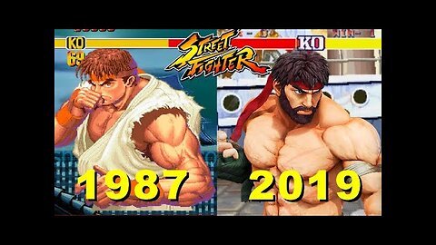 Evolution of Street Fighter 1987-2019