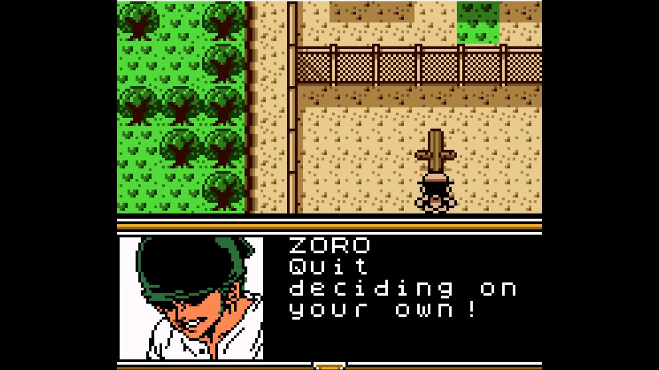 ZuperNEZ plays One Piece: Luffy's Dream Crew (GBC) Episode 2 - Roronoa Zoro