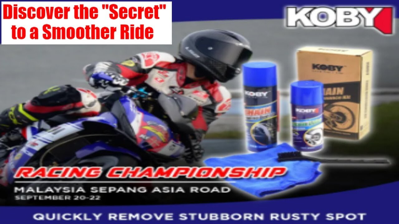 How to clean your bike's chain with the Koby Chain Maintenance Kit Cleaner - simple steps!