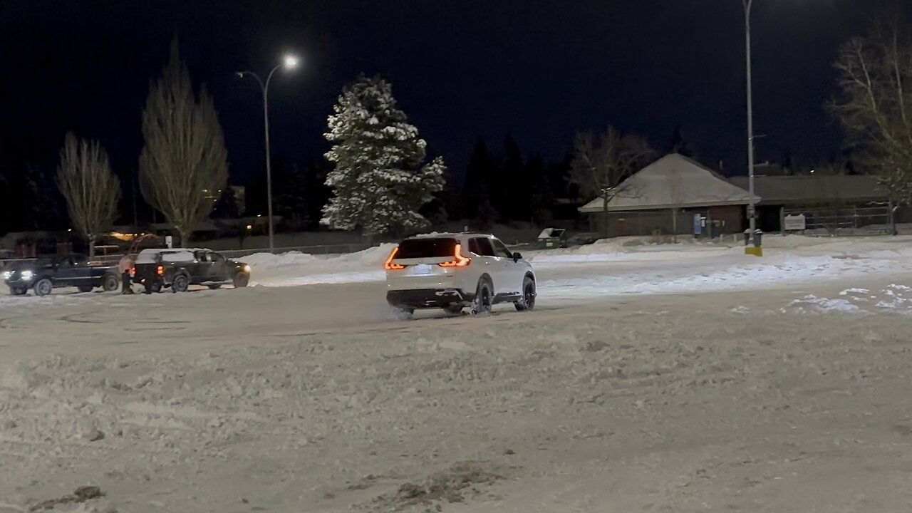 Snow day in Abbotsford BC. Canada