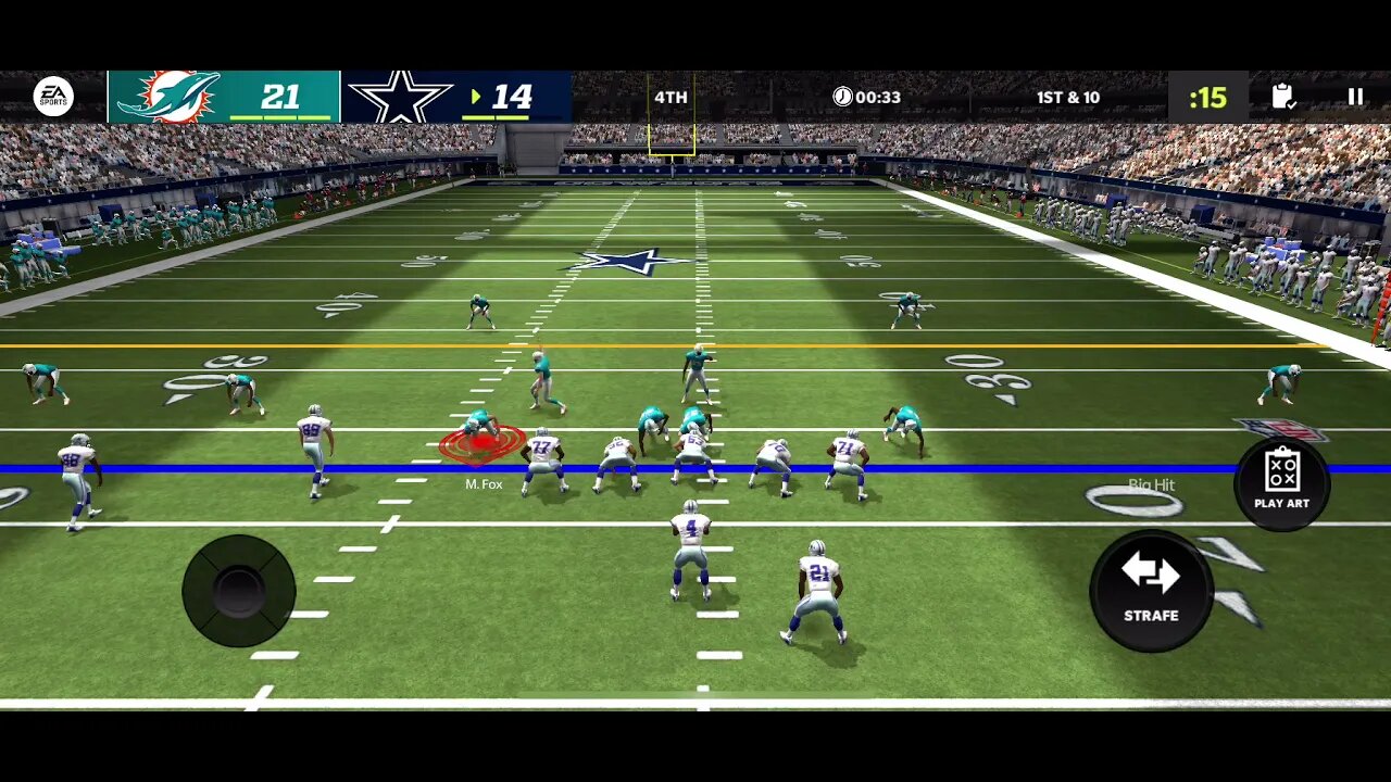 The Tour Weekly Challenge Gameplay - Madden NFL 22 Mobile Football