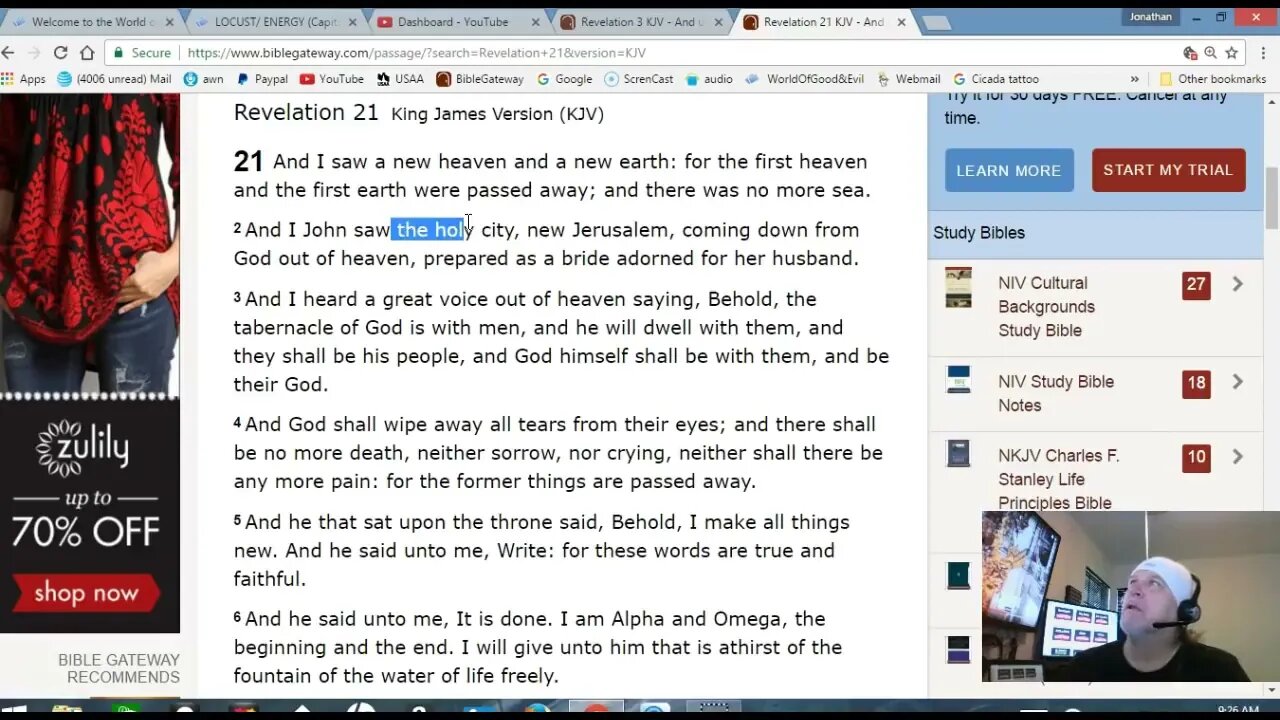 YES!!! There IS a Rapture THE BRIDE - Jonathan Kleck