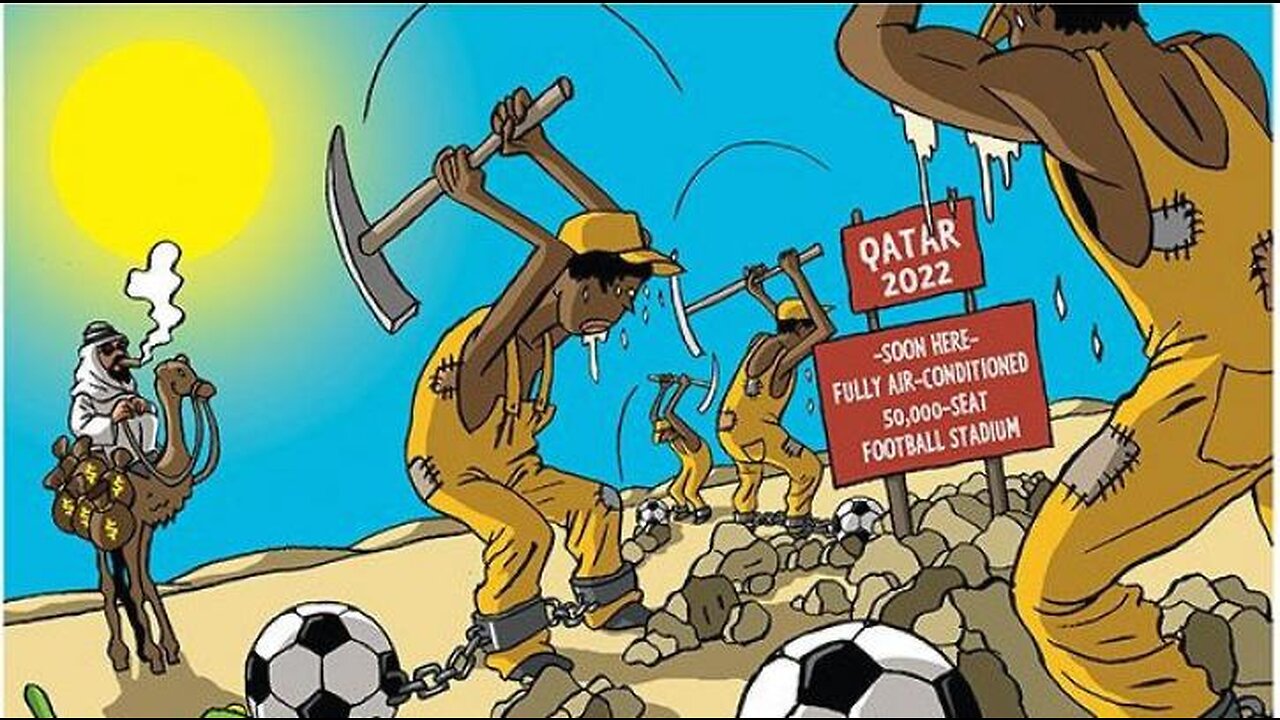 FIFA 2022 Stadium Built Quietly by Slaves (Still Common Practice), Almost Unnoticed by Society
