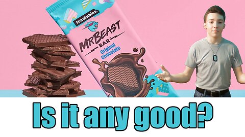 Adventure14 Tries The MrBeast Feastables Chocolate Bar