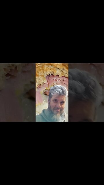 The Wreck sandwich is pretty darn fantastic 🦃🐷 #shorts