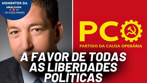 A concordância entre Glenn Greenwald e o PCO sobre a liberdade de expressão | Momentos