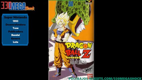 Jogo Completo 8 :Dragon Ball Z 1 (Super Nintendo)