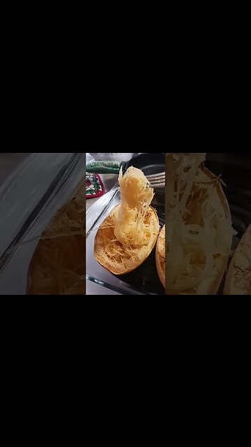 Spaghetti Squash HACK! #spaghettisquash #cookinghacks