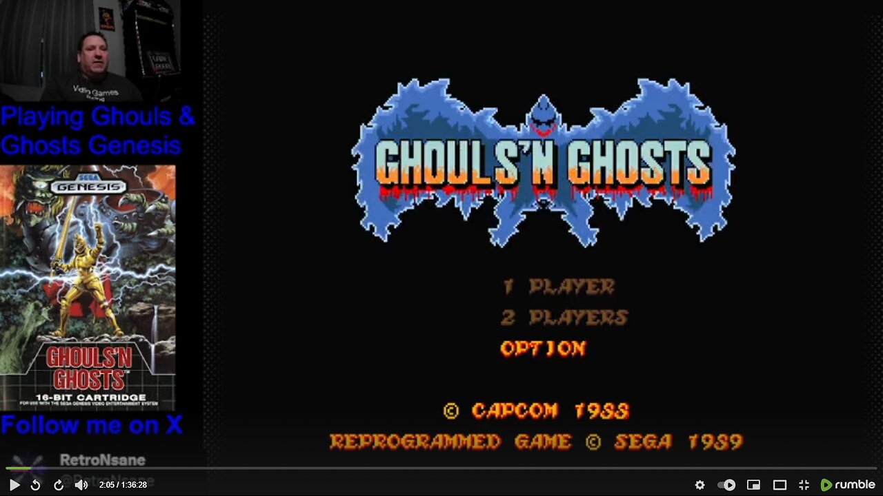 Playing Ghouls and Ghosts and Ghost and Goblins