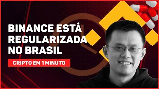 C1: CVM DECLARA QUE BINANCE NÃO TEM NENHUMA IRREGULARIDADE NO BRASIL