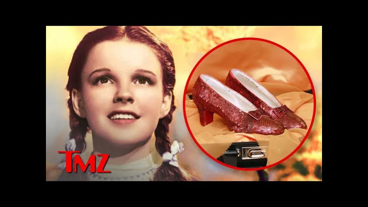 Judy Garland's Ruby Slippers Sell for $32.5 Million at Auction | TMZ TV