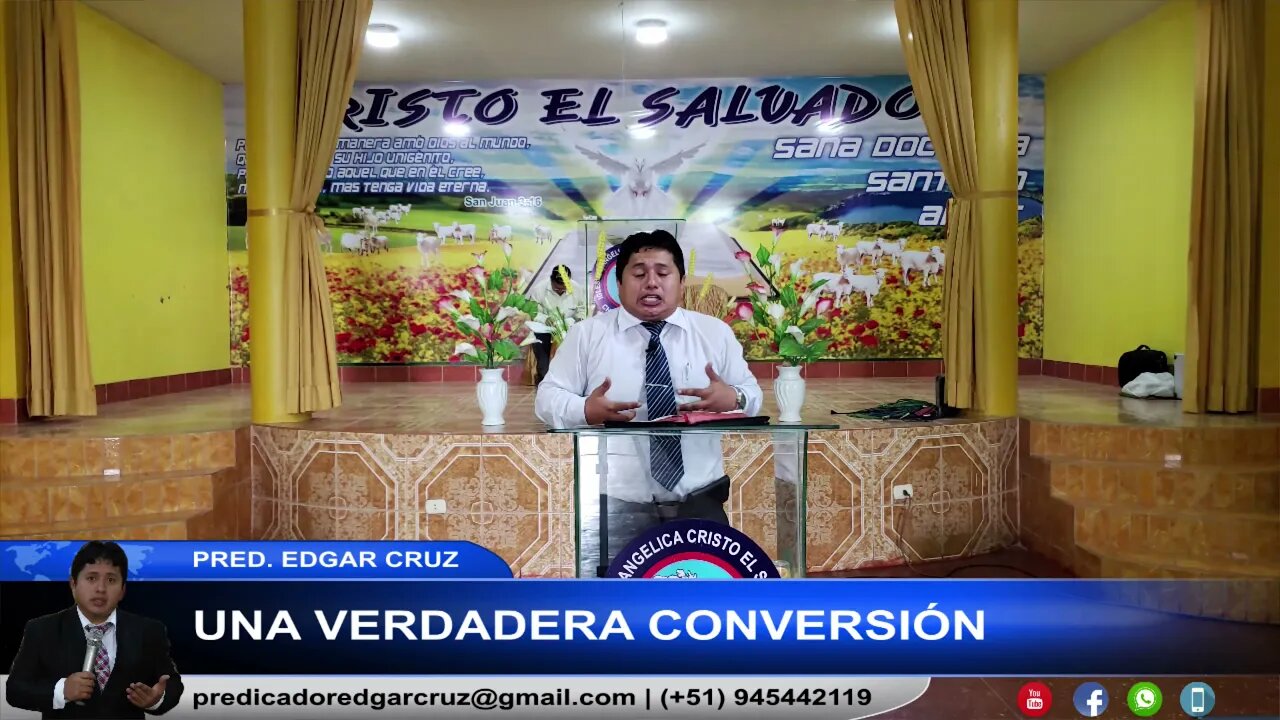 Una Verdadera Conversión - EDGAR CRUZ MINISTRIES