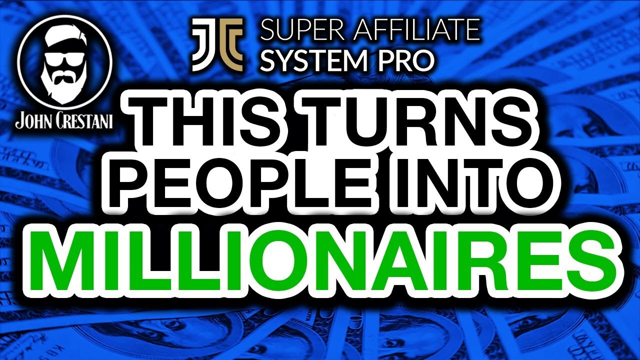 Super Affiliate System PRO Webinar Promotion