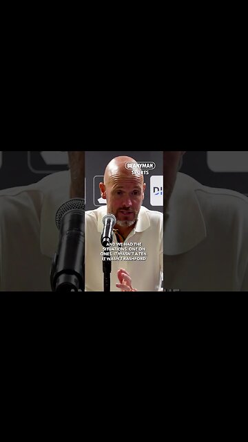 Missed chances emphasised need for a striker? 'ABSOLUTELY!' | Erik ten Hag